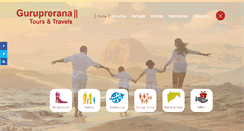 Desktop Screenshot of gurupreranatravels.com